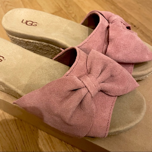 [New] UGG Australia Jaycee Wedge Heel Sandals - Picture 2 of 5